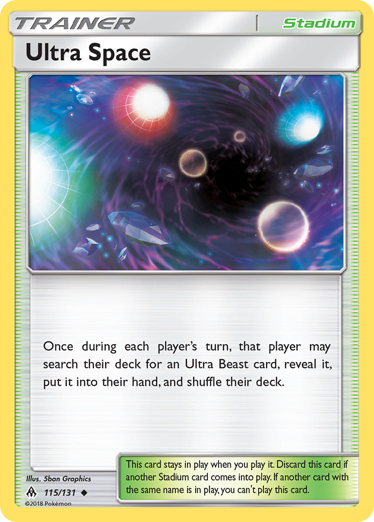 Ultra Space (115/131) [Sun & Moon: Forbidden Light] | Exor Games Dartmouth