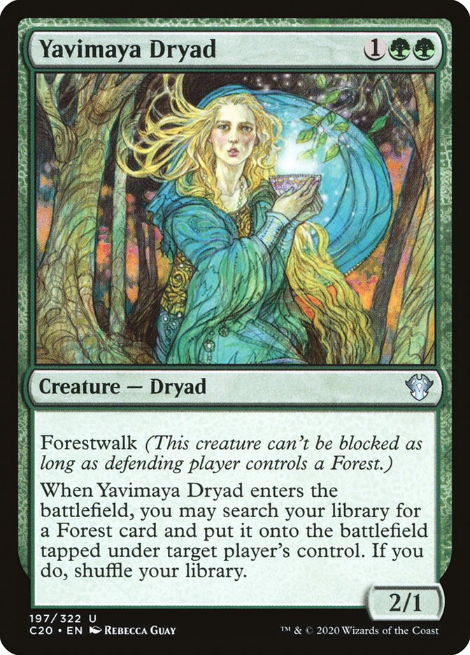 Yavimaya Dryad [Commander 2020] | Exor Games Dartmouth