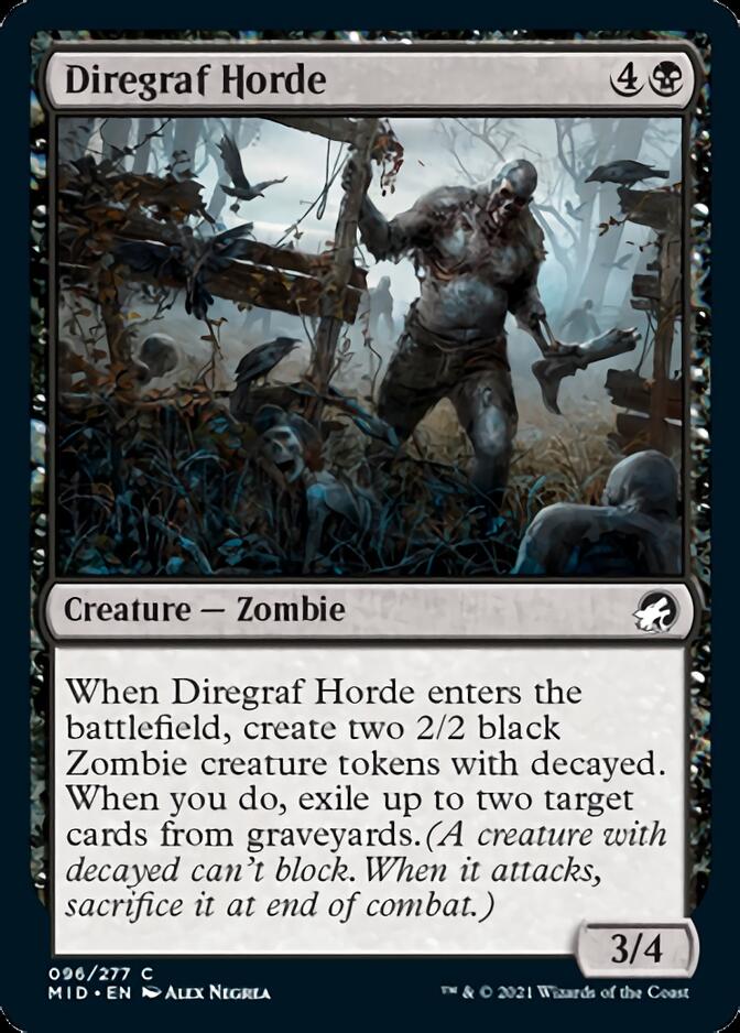 Diregraf Horde [Innistrad: Midnight Hunt] | Exor Games Dartmouth