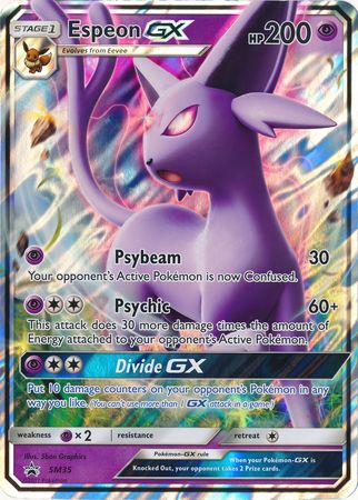 Espeon GX (SM35) (Jumbo Card) [Sun & Moon: Black Star Promos] | Exor Games Dartmouth