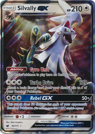 Silvally GX (90/111) (Jumbo Card) [Sun & Moon: Crimson Invasion] | Exor Games Dartmouth