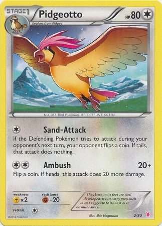 Pidgeotto (2/30) [XY: Trainer Kit 1 - Wigglytuff] | Exor Games Dartmouth