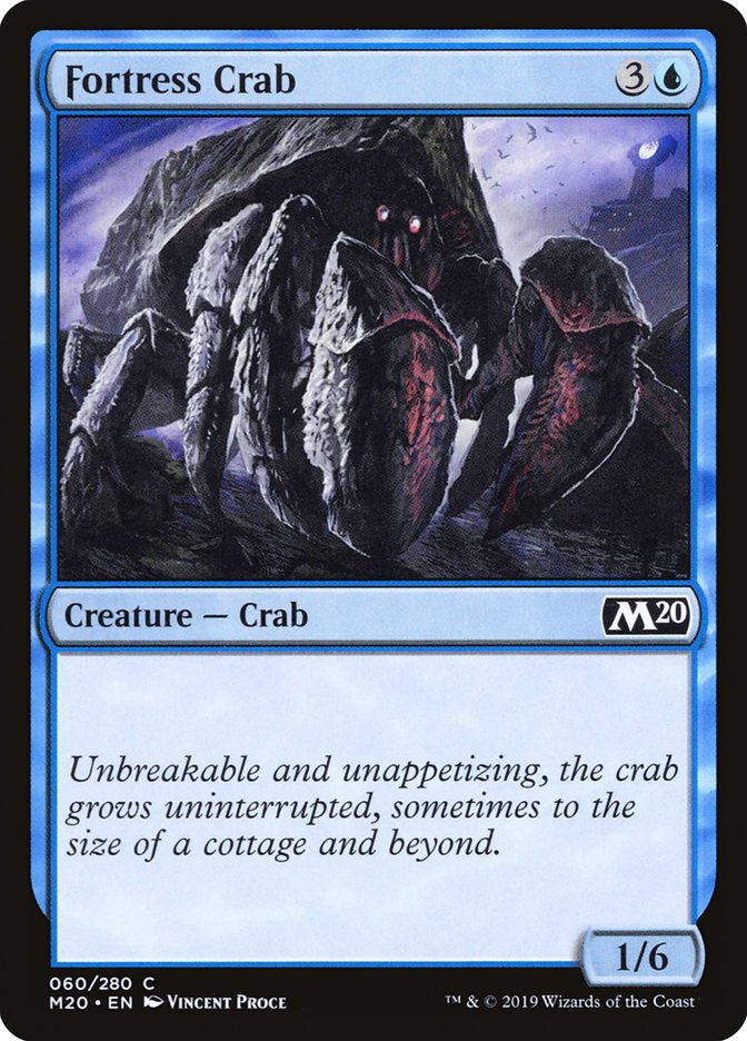 Fortress Crab [Core Set 2020] | Exor Games Dartmouth