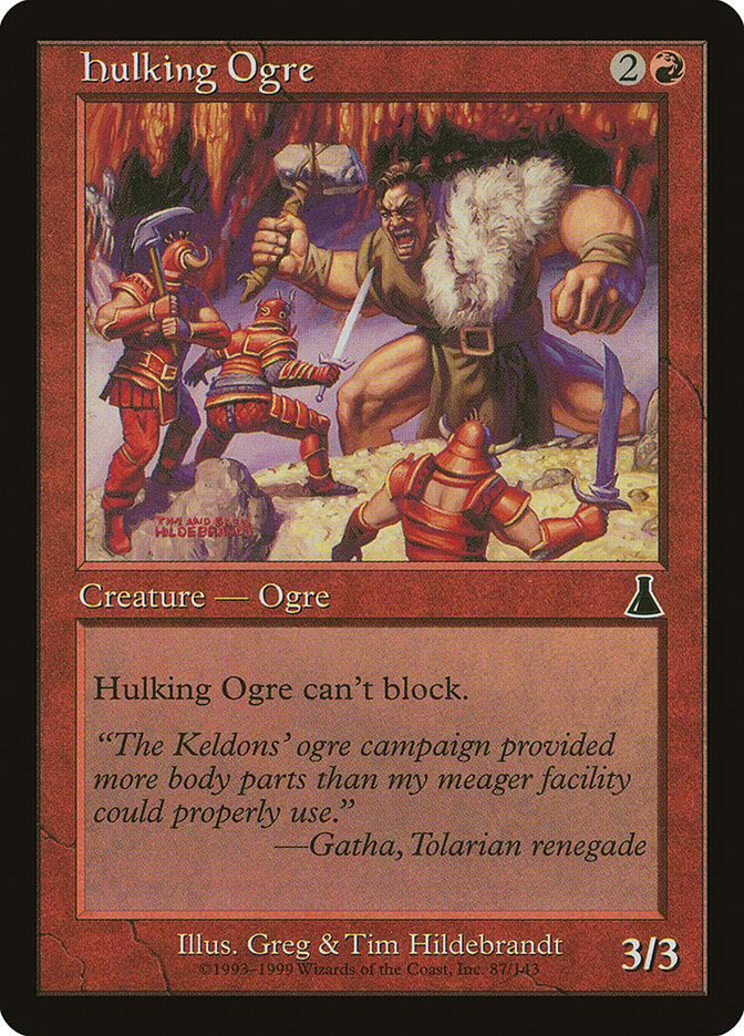 Hulking Ogre [Urza's Destiny] | Exor Games Dartmouth