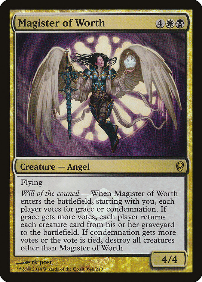 Magister of Worth (Launch) [Conspiracy Promos] | Exor Games Dartmouth