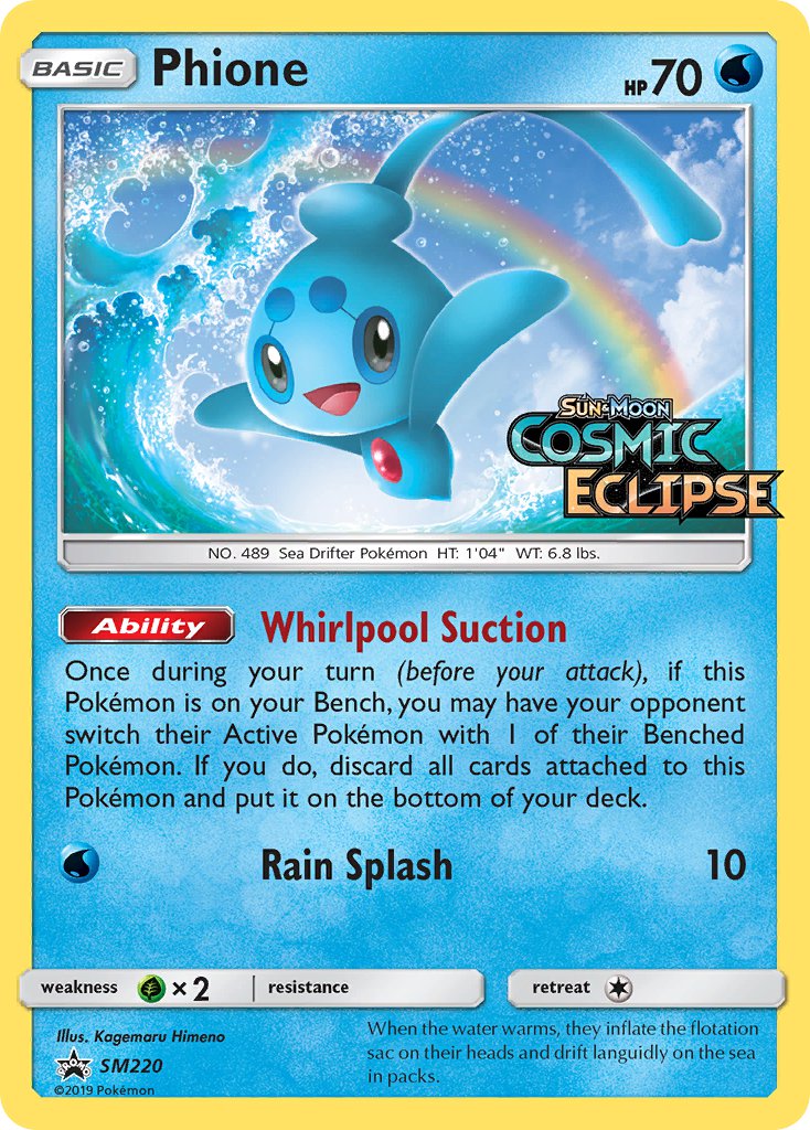 Phione (SM220) [Sun & Moon: Black Star Promos] | Exor Games Dartmouth