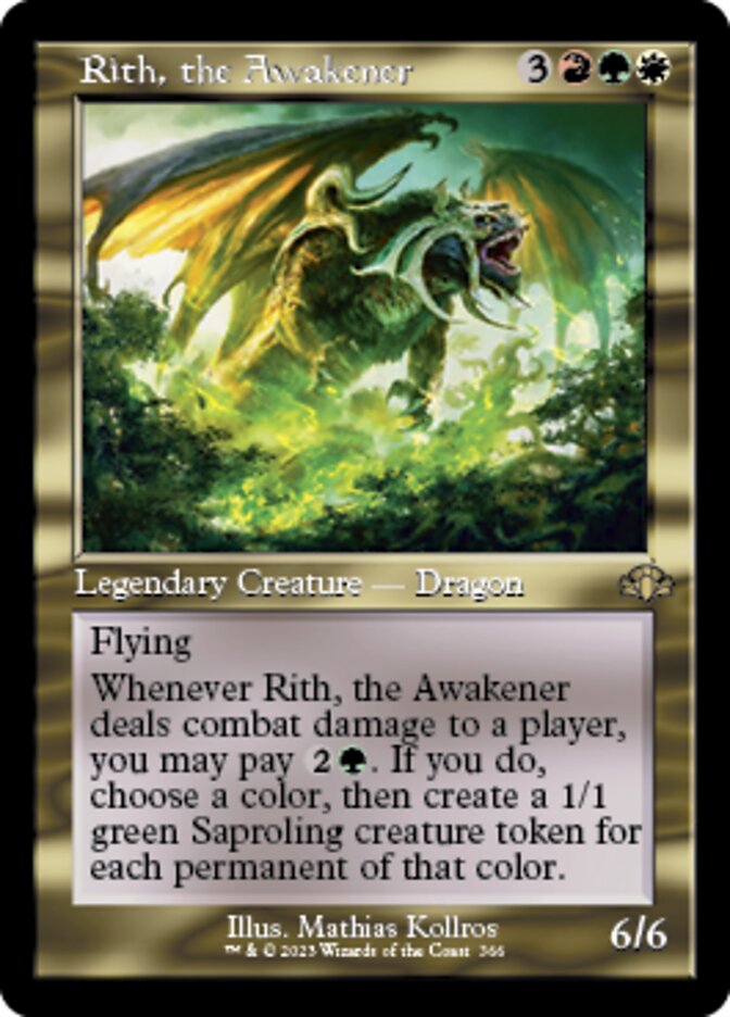 Rith, the Awakener (Retro) [Dominaria Remastered] | Exor Games Dartmouth