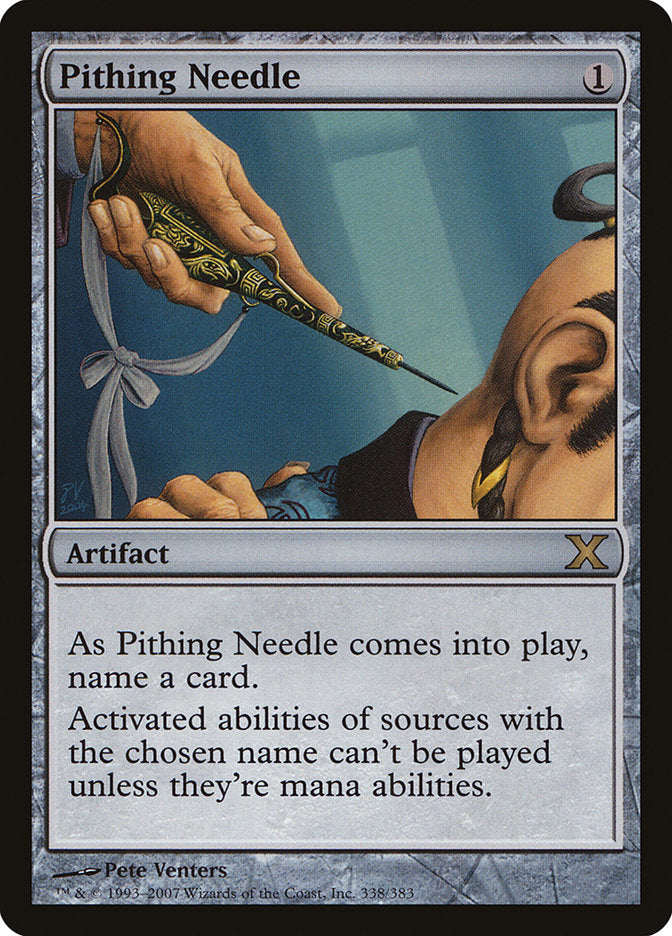 Pithing Needle [Tenth Edition] | Exor Games Dartmouth