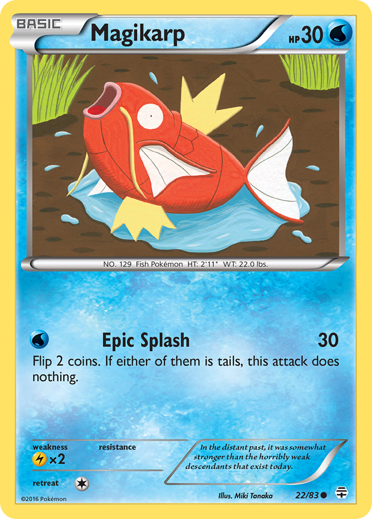 Magikarp (22/83) [XY: Generations] | Exor Games Dartmouth