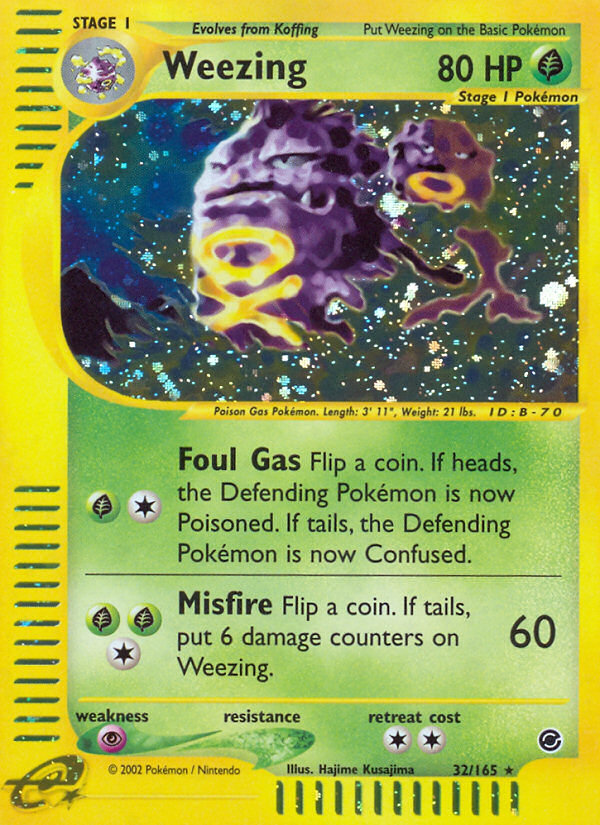 Weezing (32/165) [Expedition: Base Set] | Exor Games Dartmouth