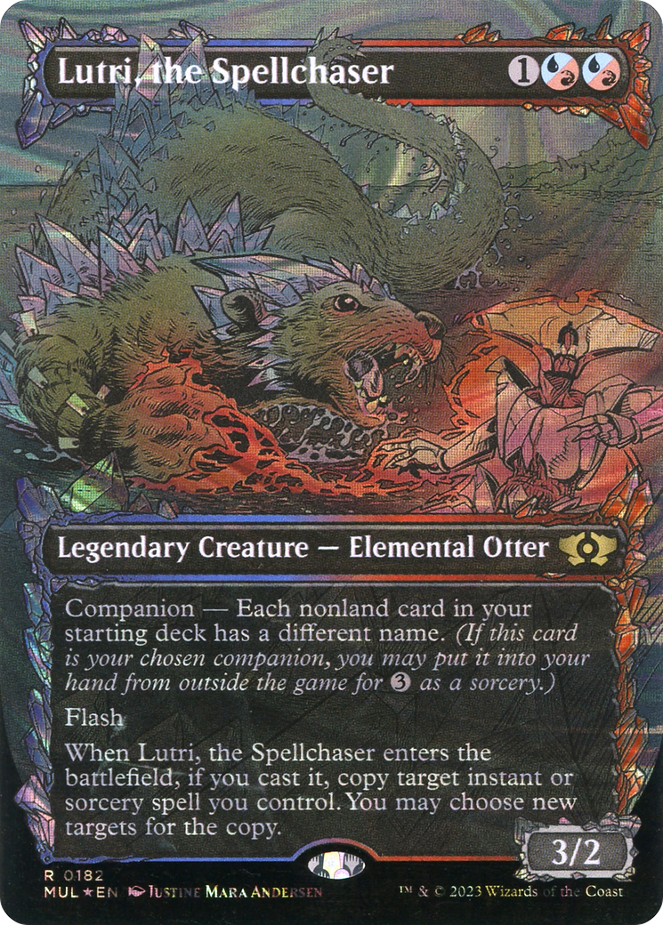 Lutri, the Spellchaser (Halo Foil) [Multiverse Legends] | Exor Games Dartmouth