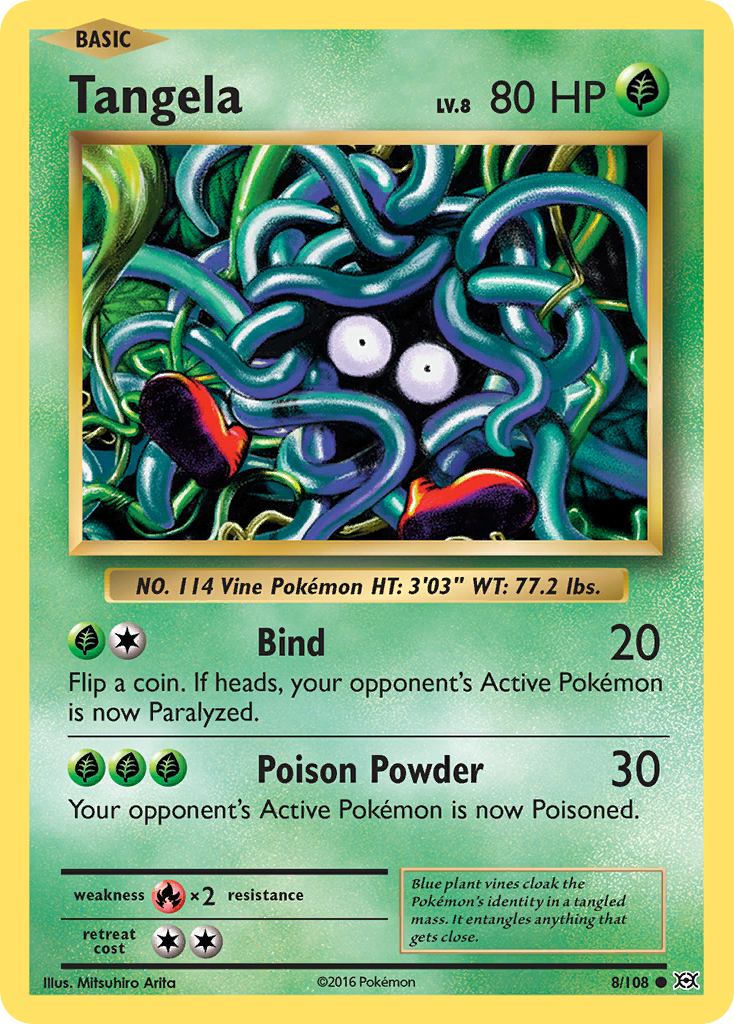 Tangela (8/108) [XY: Evolutions] | Exor Games Dartmouth