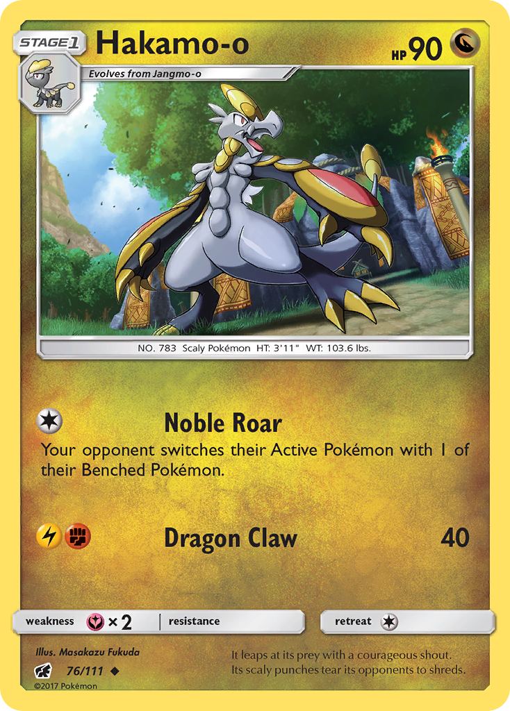Hakamo-o (76/111) [Sun & Moon: Crimson Invasion] | Exor Games Dartmouth