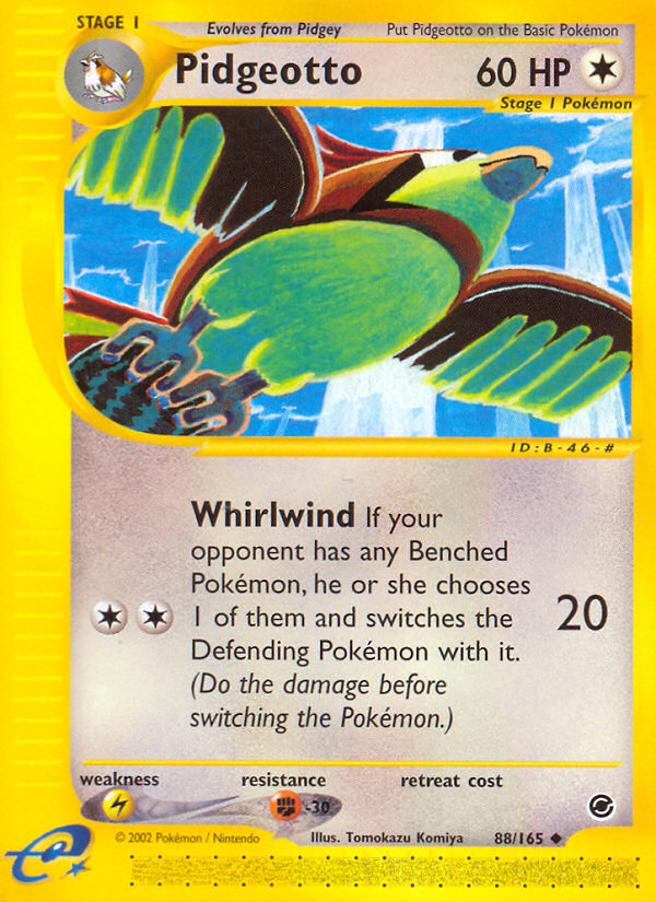 Pidgeotto (88/165) [Expedition: Base Set] | Exor Games Dartmouth