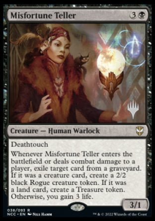 Misfortune Teller (Promo Pack) [Streets of New Capenna Commander Promos] | Exor Games Dartmouth