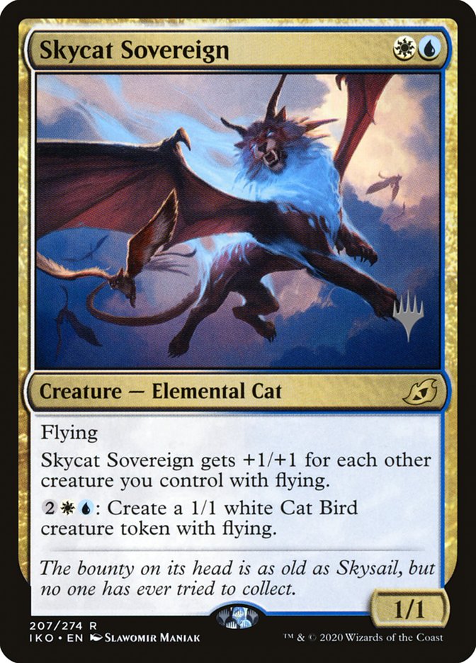 Skycat Sovereign (Promo Pack) [Ikoria: Lair of Behemoths Promos] | Exor Games Dartmouth