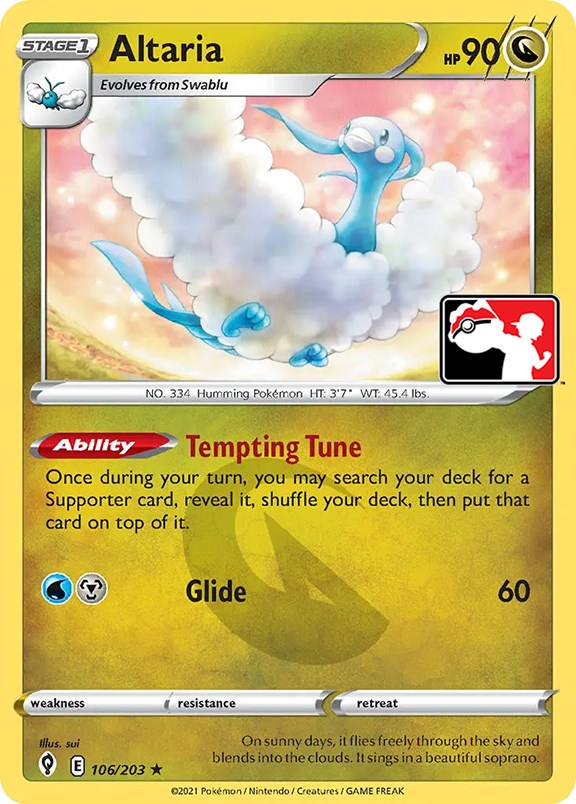 Altaria (106/203) [Prize Pack Series One] | Exor Games Dartmouth