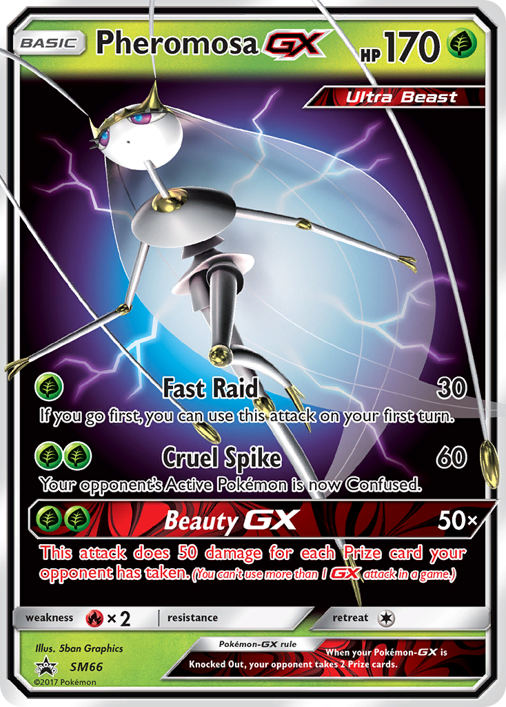 Pheromosa GX (SM66) [Sun & Moon: Black Star Promos] | Exor Games Dartmouth