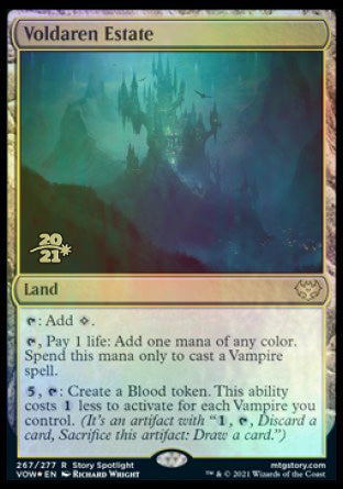 Voldaren Estate [Innistrad: Crimson Vow Prerelease Promos] | Exor Games Dartmouth