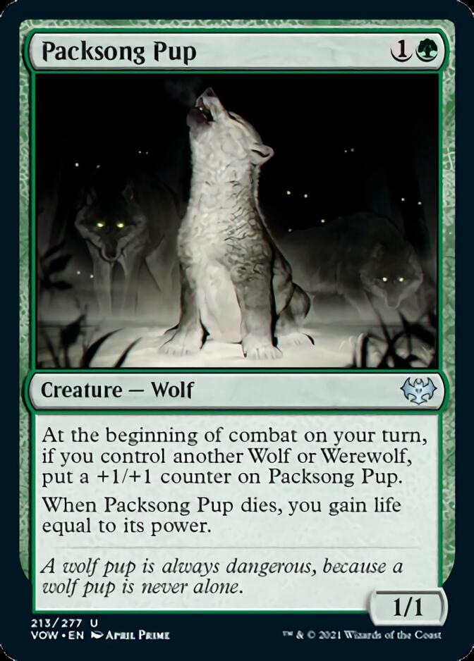 Packsong Pup [Innistrad: Crimson Vow] | Exor Games Dartmouth