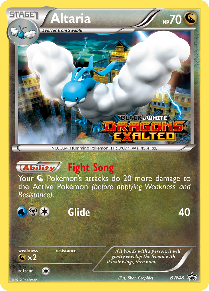 Altaria (BW48) [Black & White: Black Star Promos] | Exor Games Dartmouth