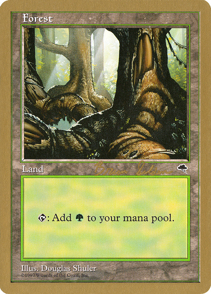 Forest (bs348) (Brian Selden) [World Championship Decks 1998] | Exor Games Dartmouth