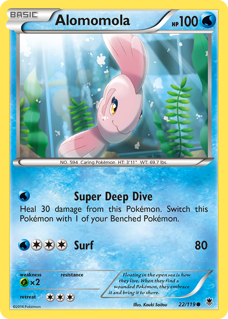 Alomomola (22/119) [XY: Phantom Forces] | Exor Games Dartmouth