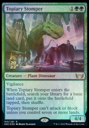 Topiary Stomper [Streets of New Capenna Prerelease Promos] | Exor Games Dartmouth