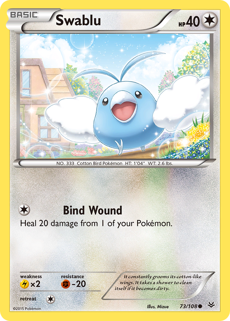 Swablu (73/108) [XY: Roaring Skies] | Exor Games Dartmouth