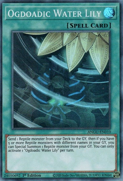 Ogdoadic Water Lily (Super Rare) [ANGU-EN010] Super Rare | Exor Games Dartmouth