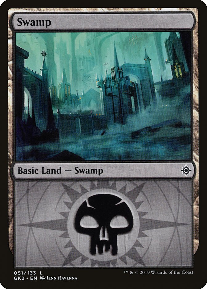 Swamp (51) [Ravnica Allegiance Guild Kit] | Exor Games Dartmouth