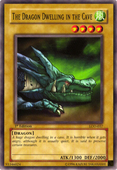 The Dragon Dwelling in the Cave [LOD-037] Common | Exor Games Dartmouth