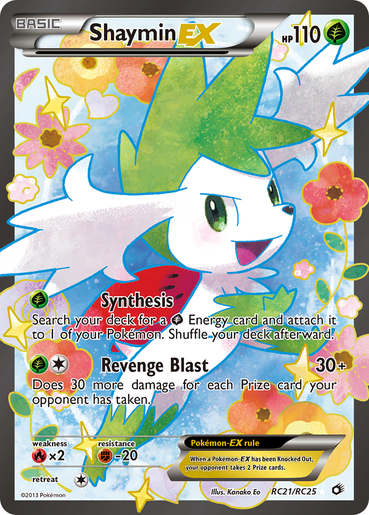 Shaymin EX (RC21/RC25) [Black & White: Legendary Treasures] | Exor Games Dartmouth