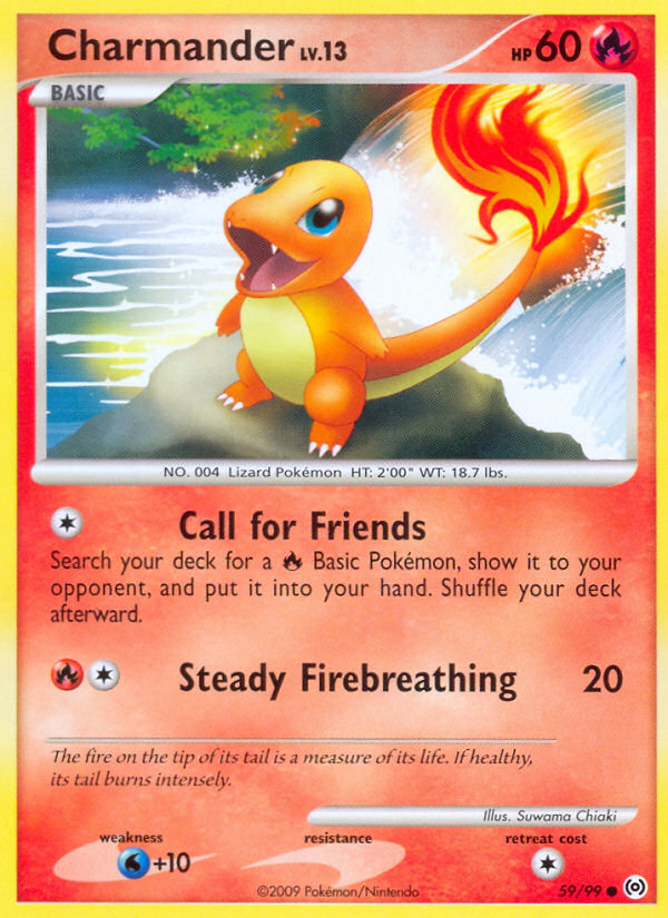 Charmander (59/99) [Platinum: Arceus] | Exor Games Dartmouth