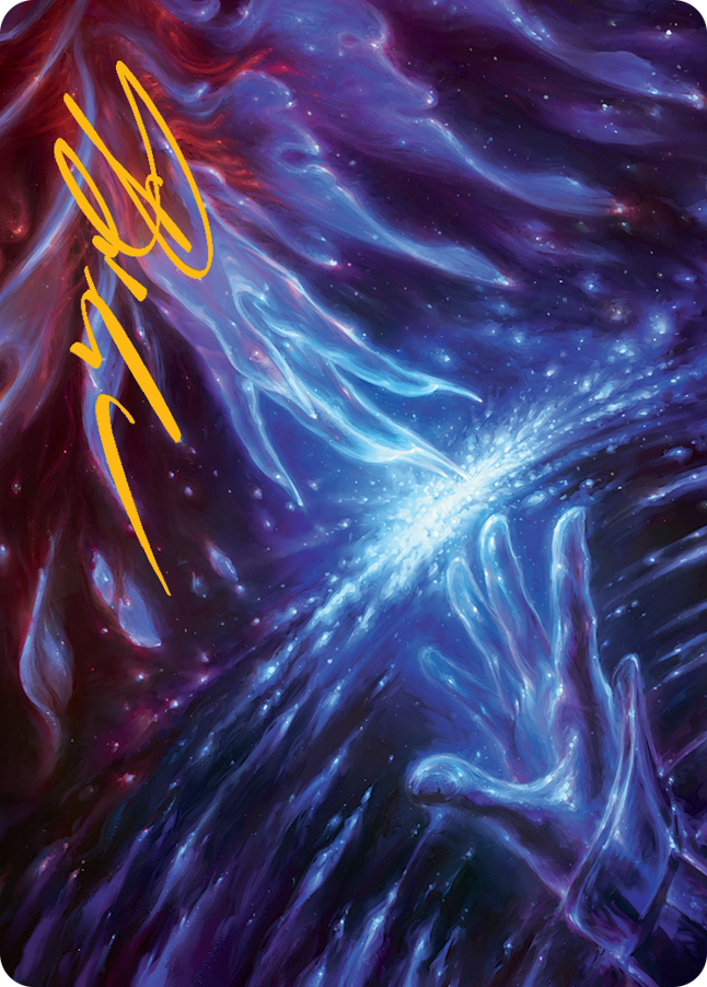 Transcendent Message Art Card (Gold-Stamped Signature) [March of the Machine Art Series] | Exor Games Dartmouth