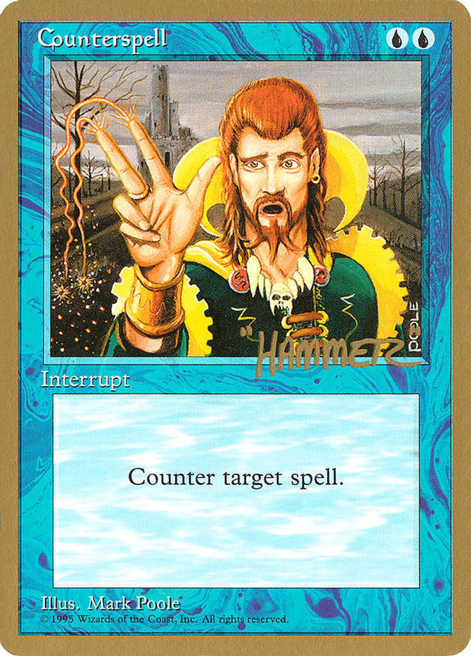 Counterspell (Shawn "Hammer" Regnier) [Pro Tour Collector Set] | Exor Games Dartmouth