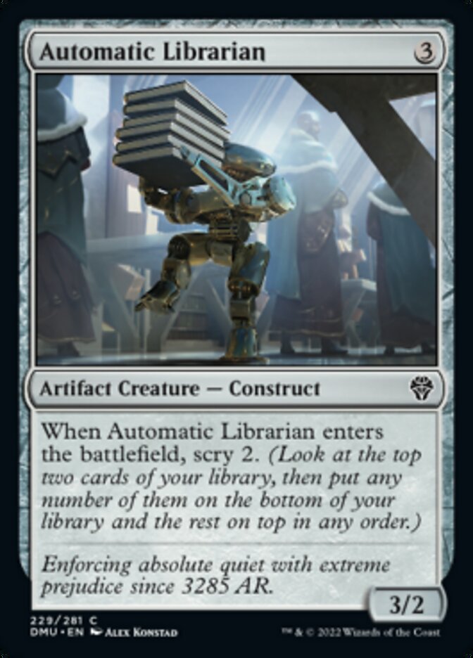 Automatic Librarian [Dominaria United] | Exor Games Dartmouth