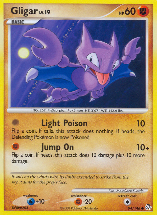 Gligar (94/146) [Diamond & Pearl: Legends Awakened] | Exor Games Dartmouth