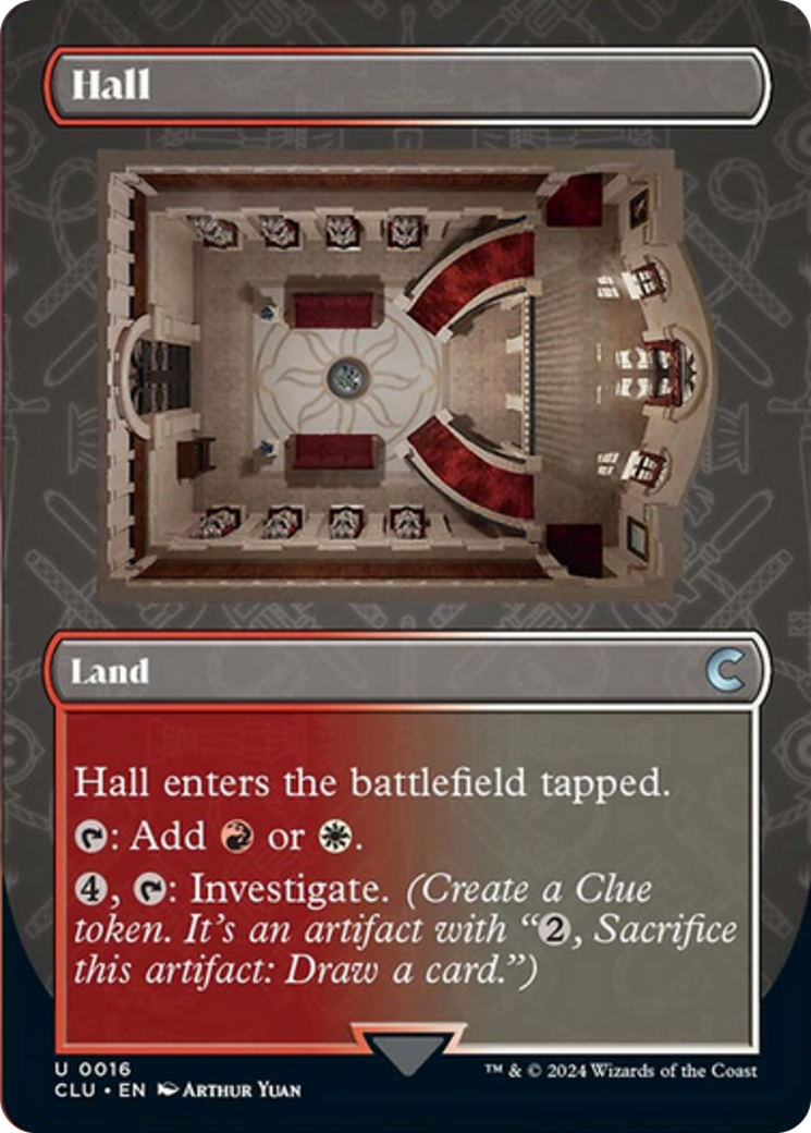 Hall (Borderless) [Ravnica: Clue Edition] | Exor Games Dartmouth