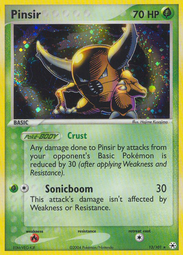 Pinsir (13/101) [EX: Hidden Legends] | Exor Games Dartmouth