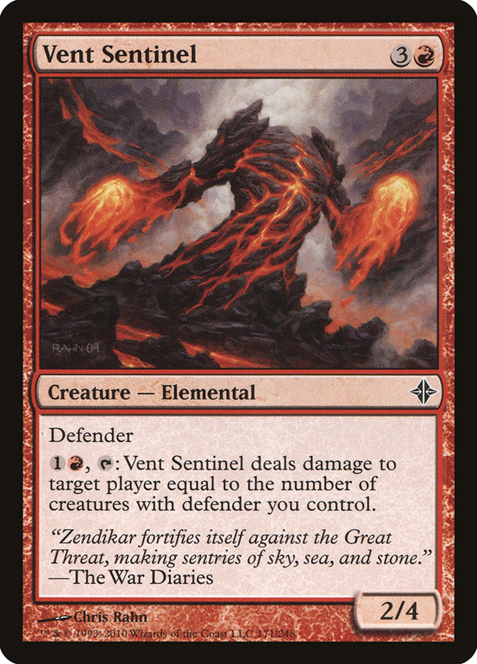 Vent Sentinel [Rise of the Eldrazi] | Exor Games Dartmouth
