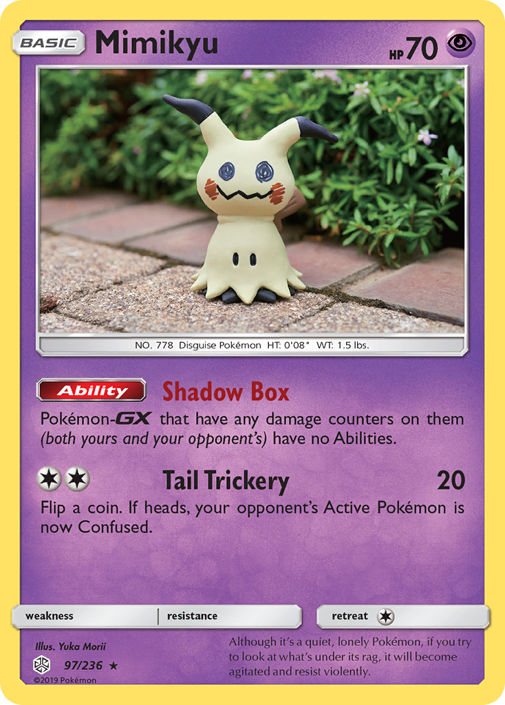 Mimikyu (97/236) [Sun & Moon: Cosmic Eclipse] | Exor Games Dartmouth