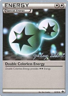 Double Colorless Energy (92/99) (CMT - Zachary Bokhari) [World Championships 2012] | Exor Games Dartmouth