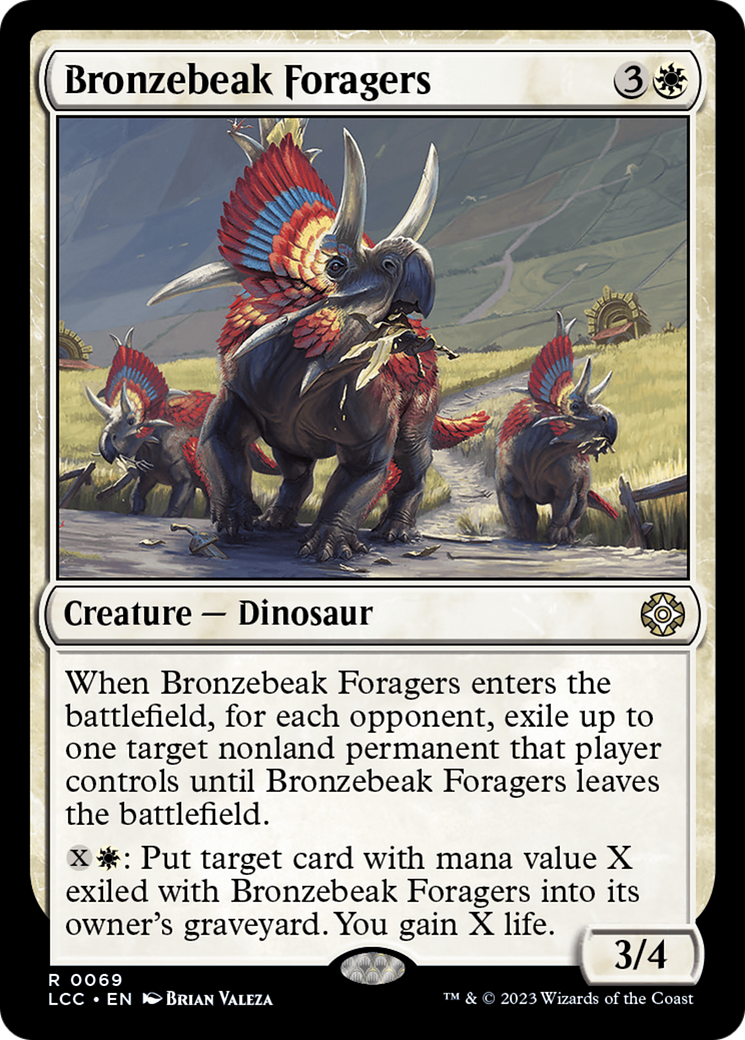 Bronzebeak Foragers [The Lost Caverns of Ixalan Commander] | Exor Games Dartmouth