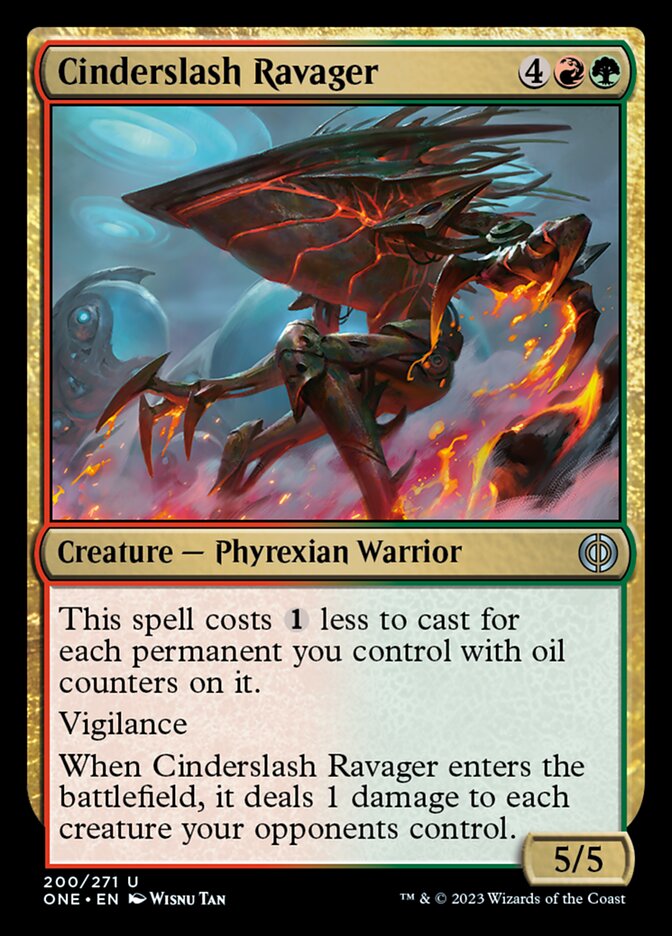 Cinderslash Ravager [Phyrexia: All Will Be One] | Exor Games Dartmouth