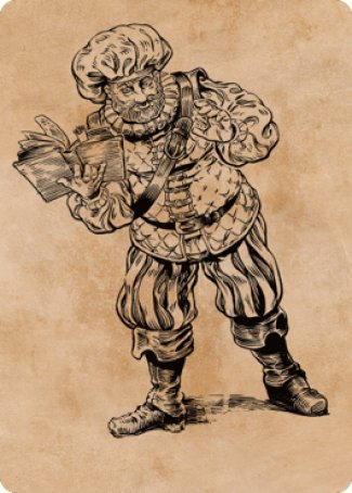 Volo, Itinerant Scholar Art Card [Commander Legends: Battle for Baldur's Gate Art Series] | Exor Games Dartmouth