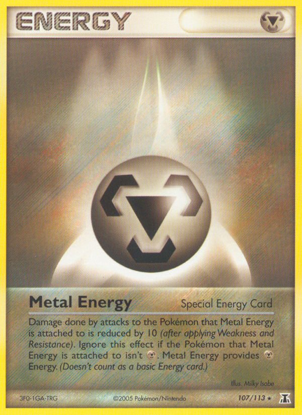 Metal Energy (107/113) [EX: Delta Species] | Exor Games Dartmouth