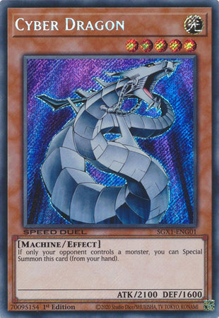 Cyber Dragon [SGX1-ENG01] Secret Rare | Exor Games Dartmouth