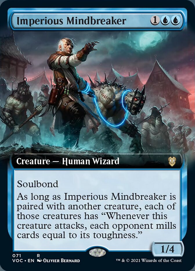 Imperious Mindbreaker (Extended) [Innistrad: Crimson Vow Commander] | Exor Games Dartmouth