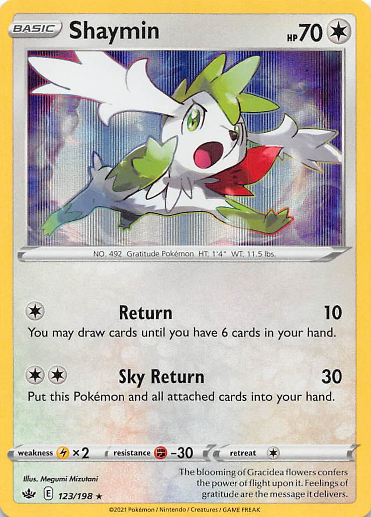 Shaymin (123/198) [Sword & Shield: Chilling Reign] | Exor Games Dartmouth